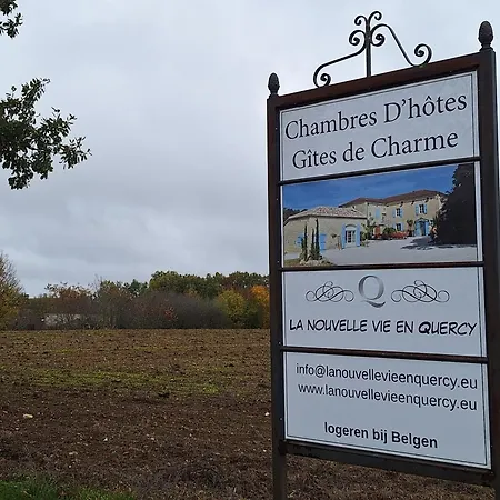 La Nouvelle Vie En Quercy לינה וארוחת בוקר *